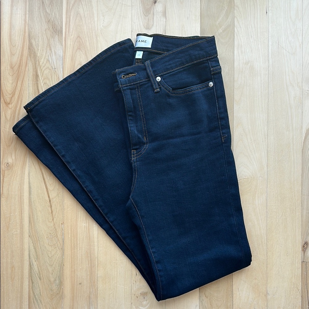 Frame Denim Blue Boot Cut Jeans
